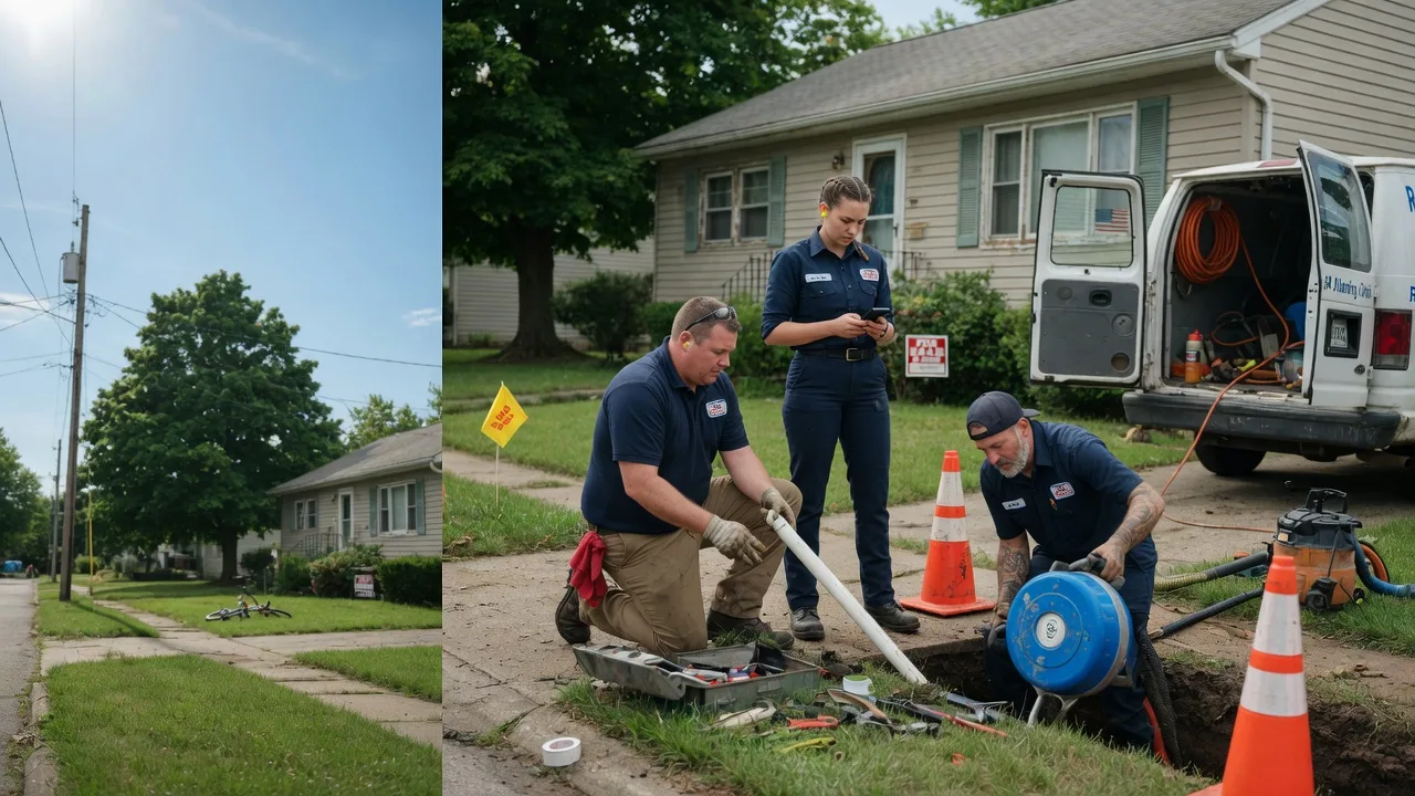 Sewer Line Repair in Huntsville, IL near me